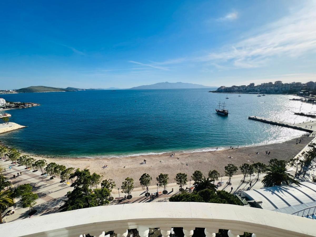 Monte Cristo Hotel With Rooftop Pool Sarande Luaran gambar