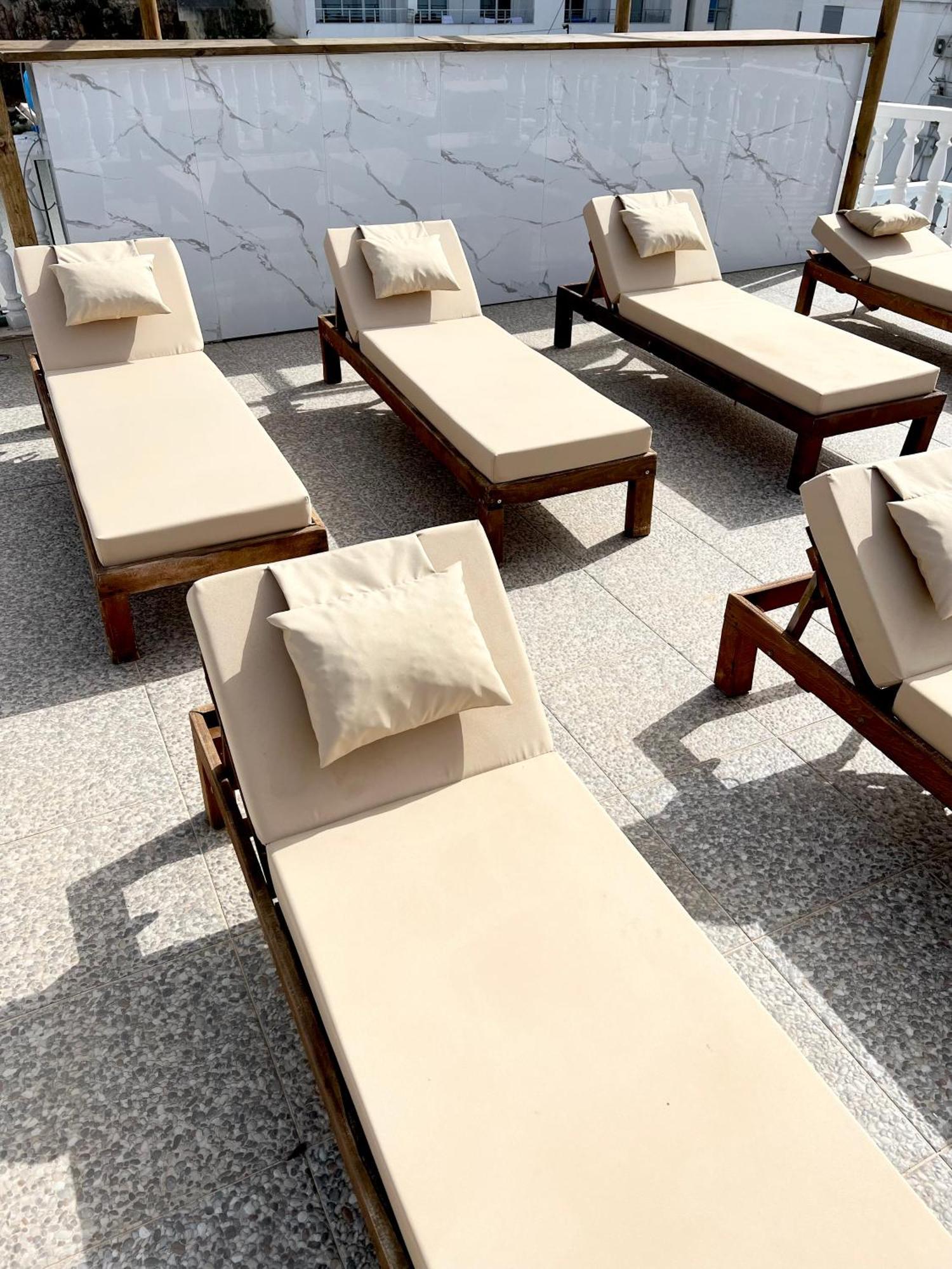 Monte Cristo Hotel With Rooftop Pool Sarande Luaran gambar